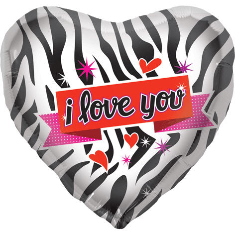 18" Zebra Love