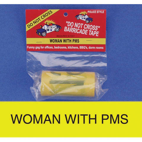 Woman with PMS Tape