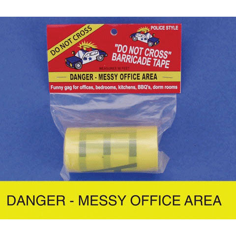 Danger-Messy Office Area Tape