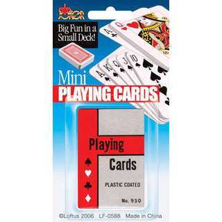 Mini Playing Cards-Carded
