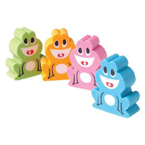 Frog Erasers