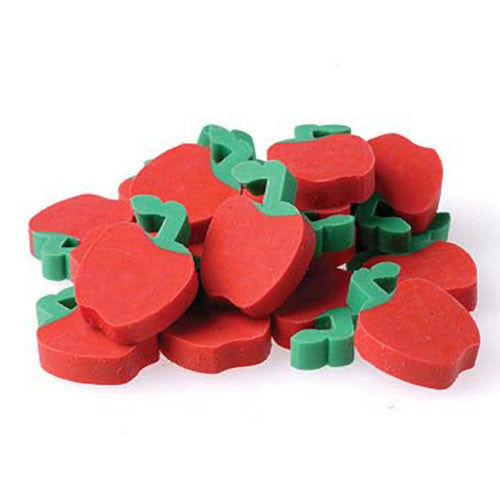 MINI APPLE ERASERS (Sold by Gross)