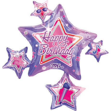 Rock Star Birthday Connext Super Shape