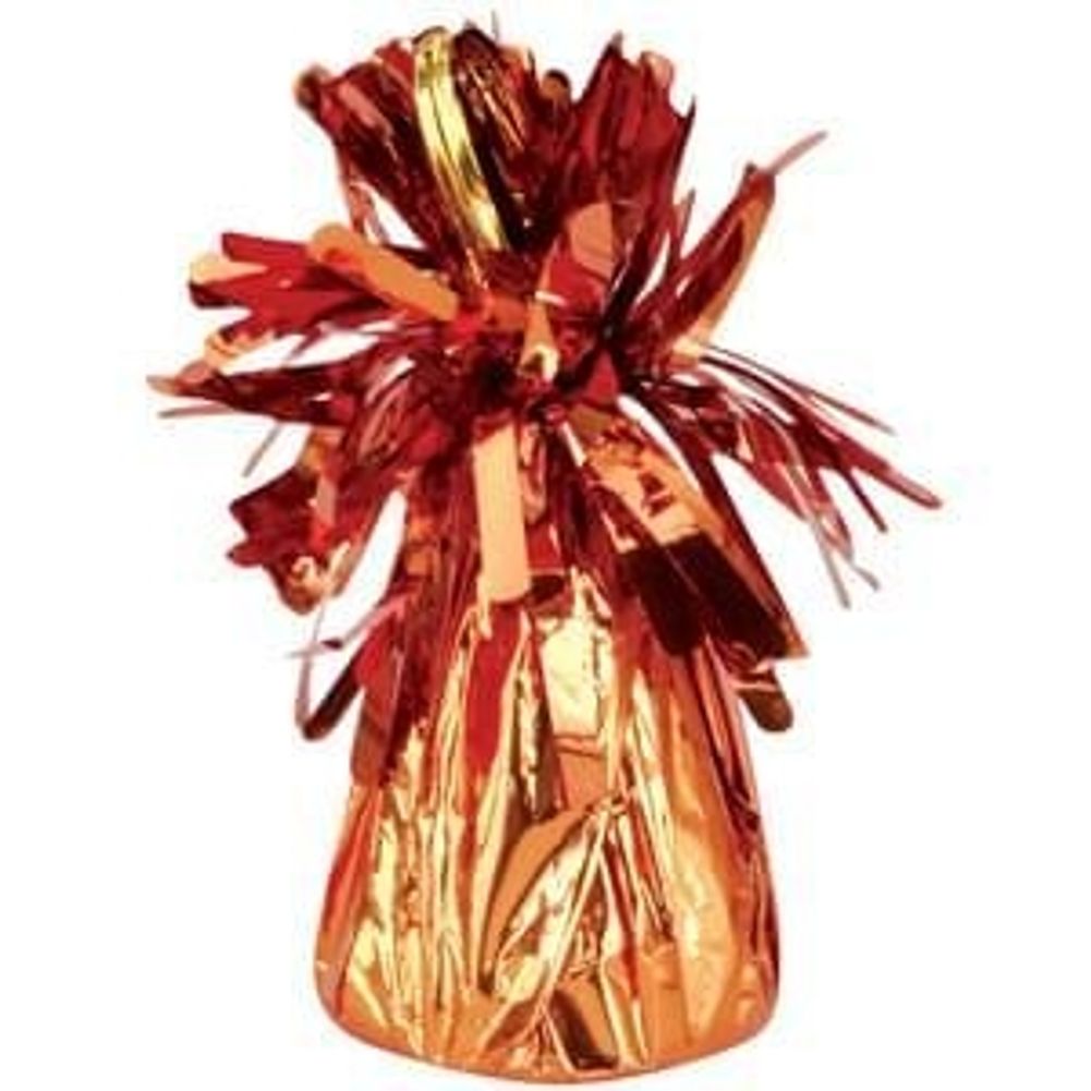 Orange Economy Foil Balloon Weight