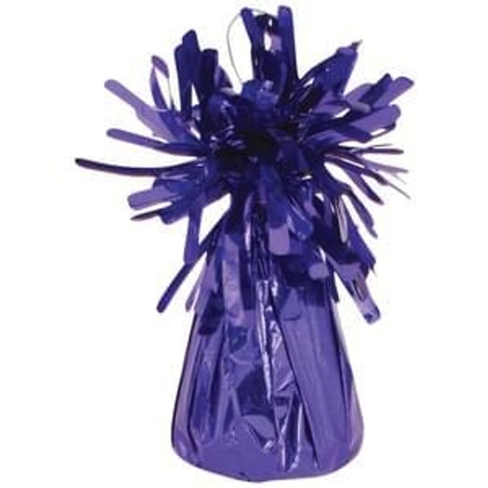 Purple Economy Foil Balloon Weight
