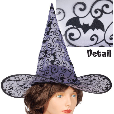 Black Bat Witch Hat
