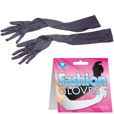 19" Black Gloves