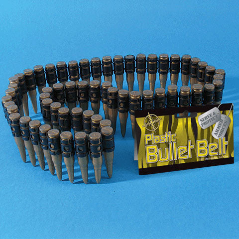 Plastic Bullet Belt w/60 Bullets