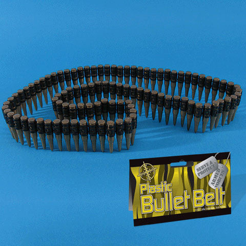 Plastic Bullet Belt w/96 Bullets