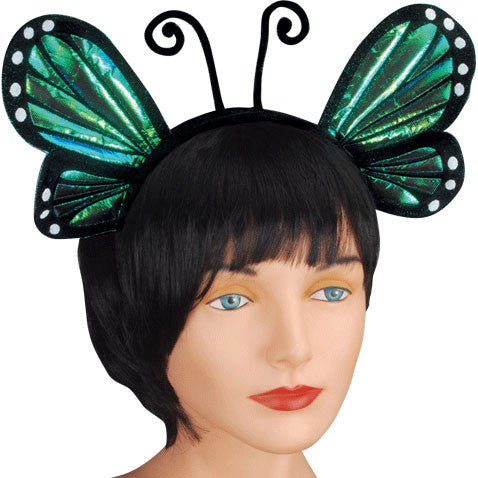 Blue Butterfly Headband