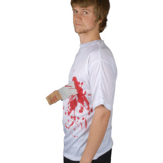 Bloody Shirt With Knife One Size