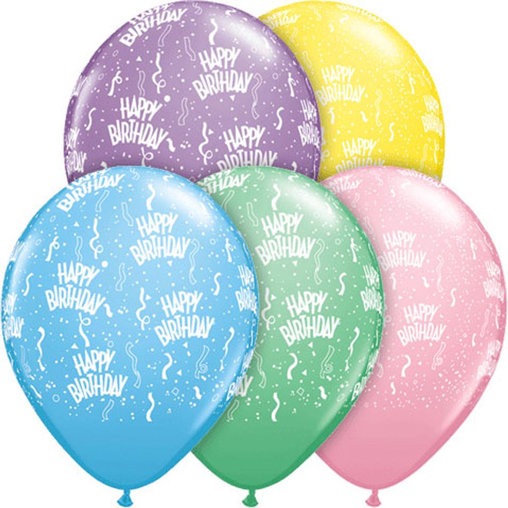 11" BIRTHDAY AROUND PASTEL