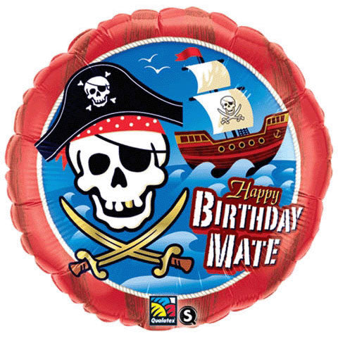 18" Birthday Mate Pirate Ship