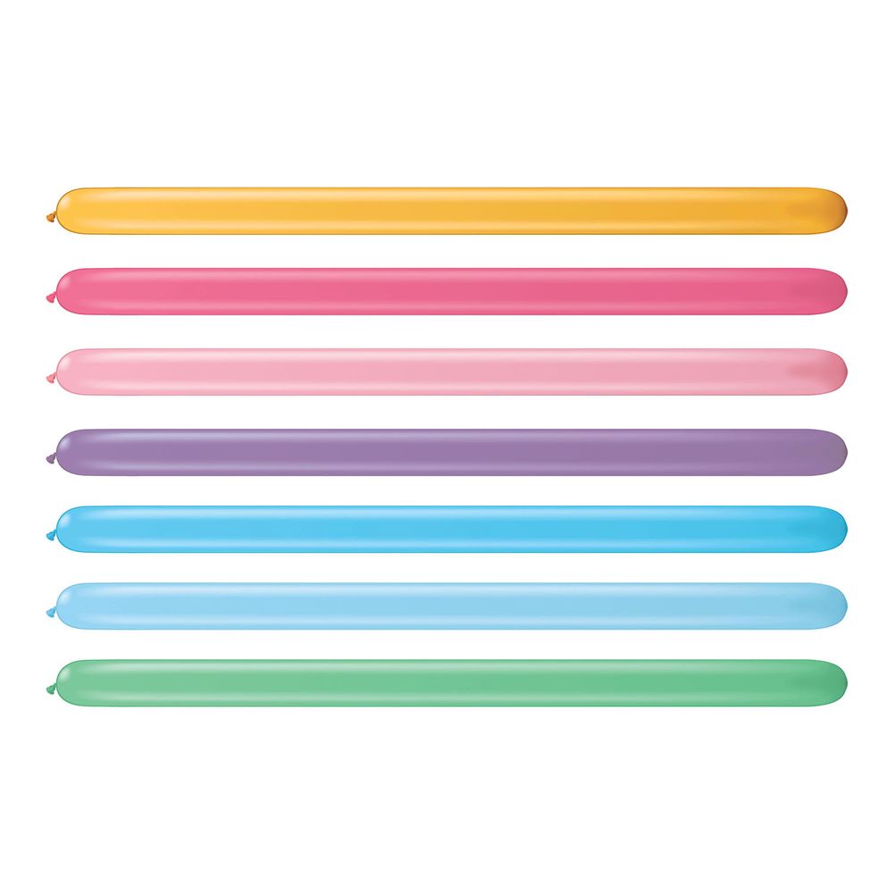 Qualatex 260Q Vibrant Assortment Tying Balloons (100ct)