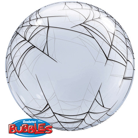 24" Spider's Web Deco Bubble