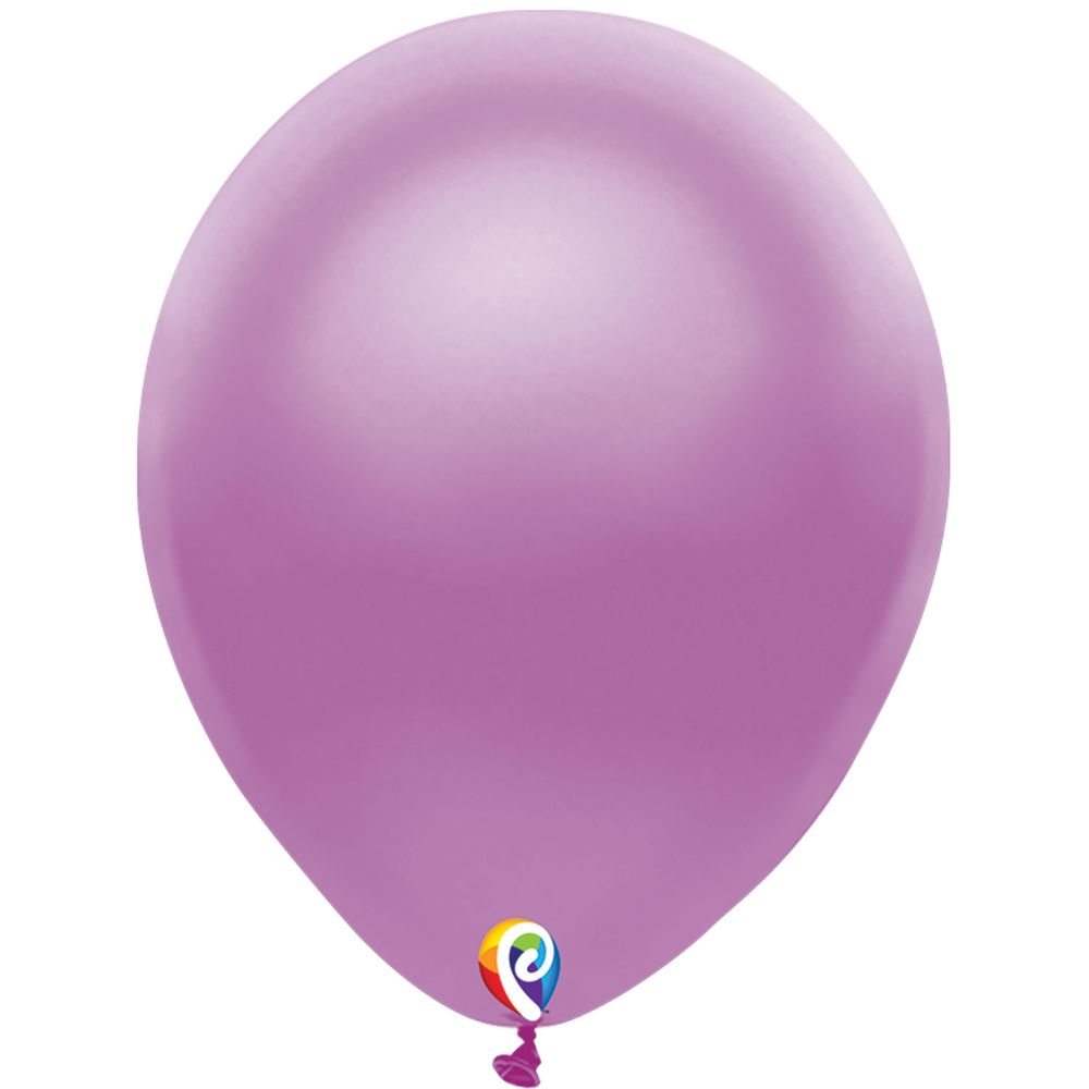 Funsational 12" Pearl Purple Latex Balloons, 15ct