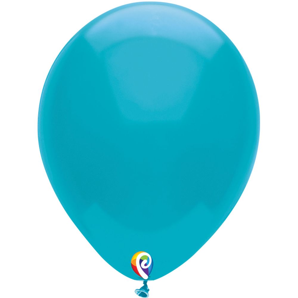 Funsational 12" Turquoise Latex Balloons, 50ct
