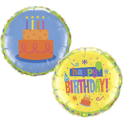 18" Birthday Fun Dots