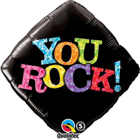 18" You Rock! Black