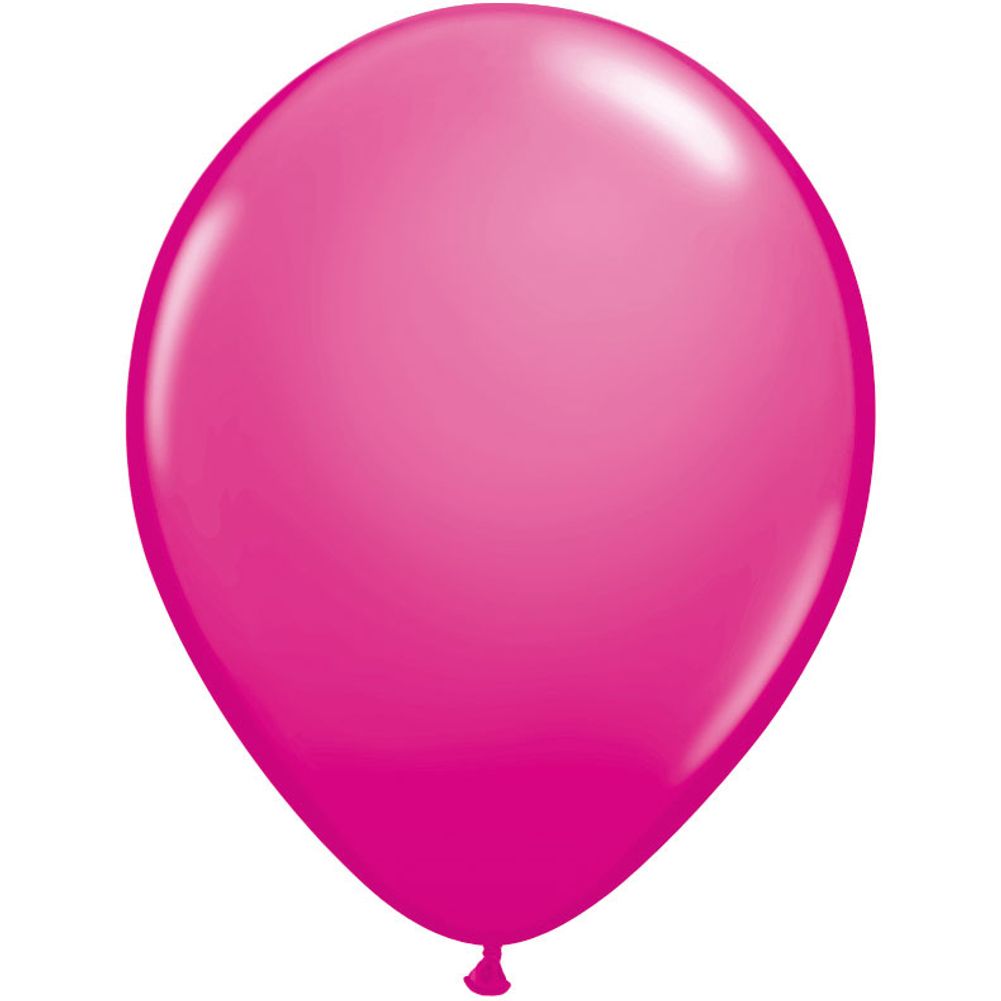 Qualatex 5" Wild Berry Latex Latex Balloons (100ct)