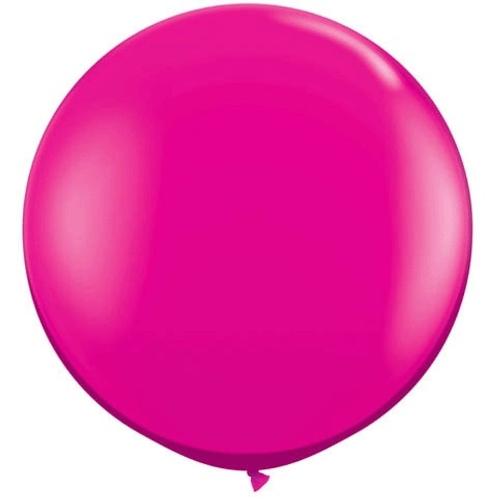 Qualatex 3' Wild Berry Latex Balloons (2ct)