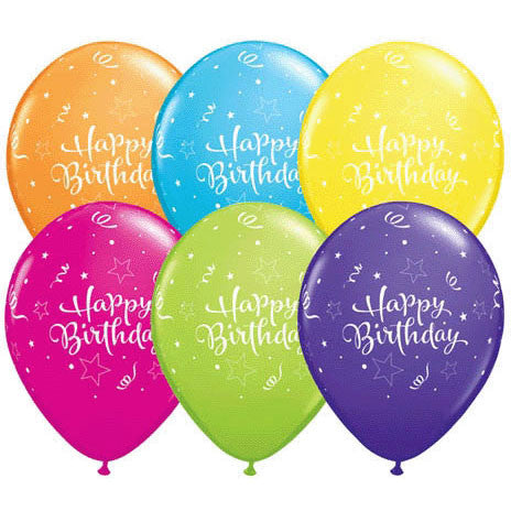 11" Birthday Shining Star Arou