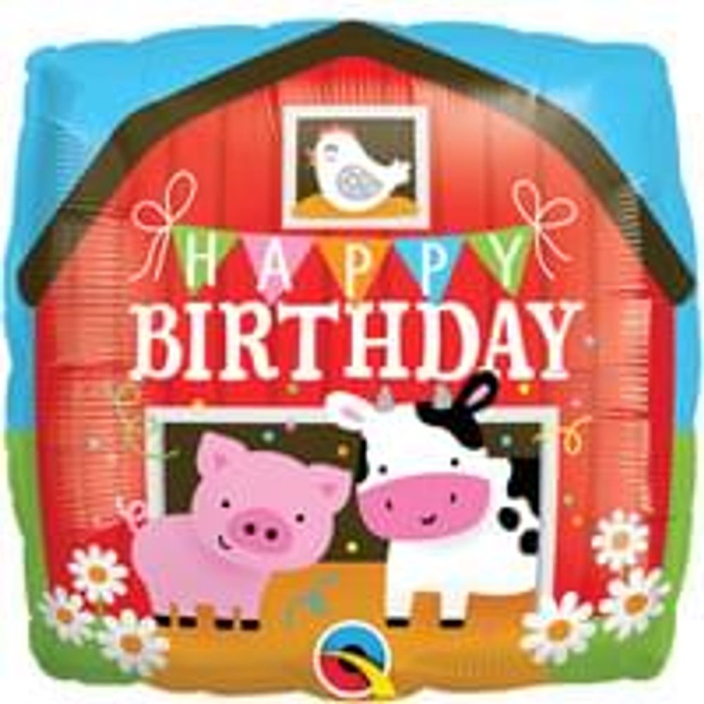 Birthday Barn 18" Foil Balloon (1ct)
