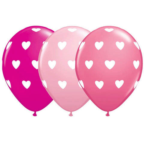 16" Big Hearts Rose, Pink & Wild Berry