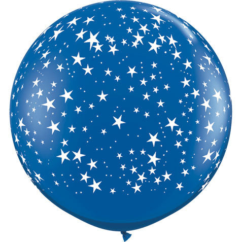 3' Star Around Sapphire Blue (2/bag)