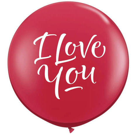 3' I Love You Script Modern (2/bag)