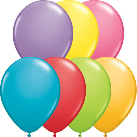Qualatex 11" Festive Assorted Latex Balloons Party Pack (8ct)