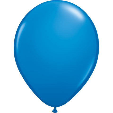 Qualatex 11" Dark Blue Latex Balloons Party Pack (8ct)