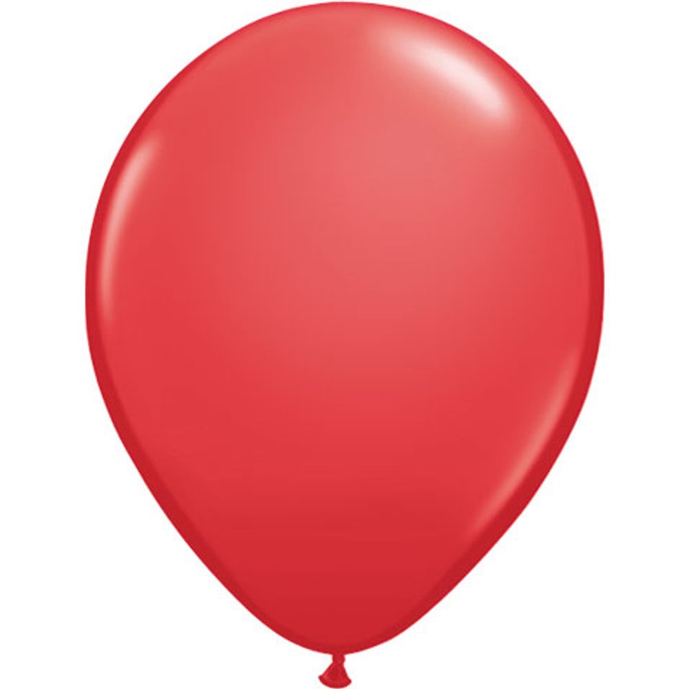 Qualatex 11" Red Latex Balloons Party Pack (8ct)