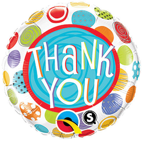 Thank You Patterned Dots Mini