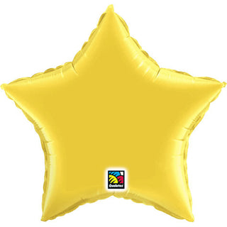 Micro Metallic Gold Star Foil Balloon