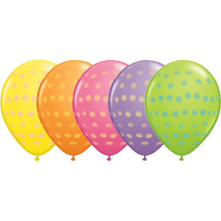 11" Polka Dot Spray (50)