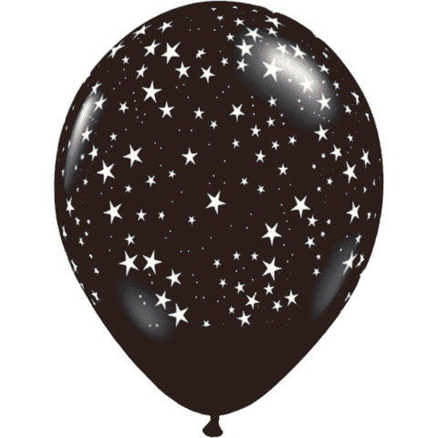 11" Stars Around Black
