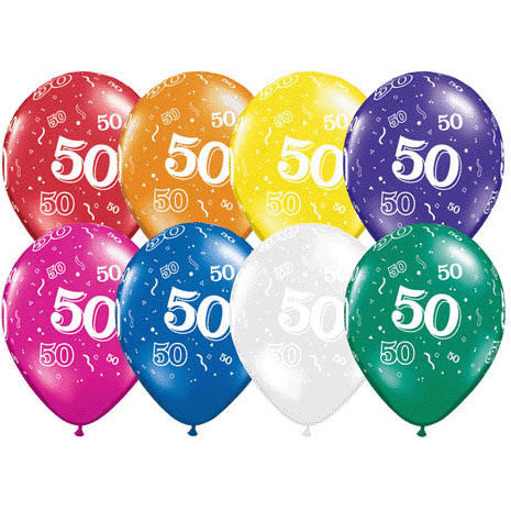11" 50 Around Jewel Tones