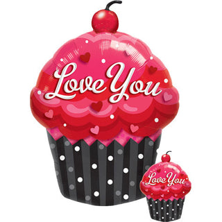 Love You Cupcake Mini Shape