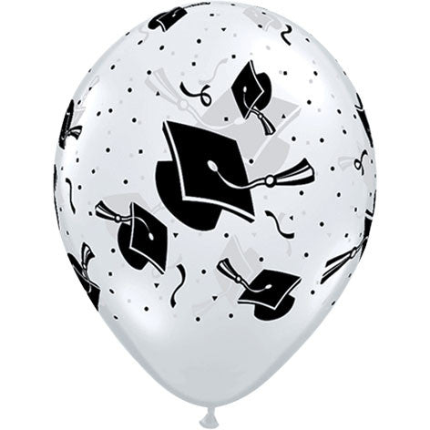 11" Graduation Hats Around