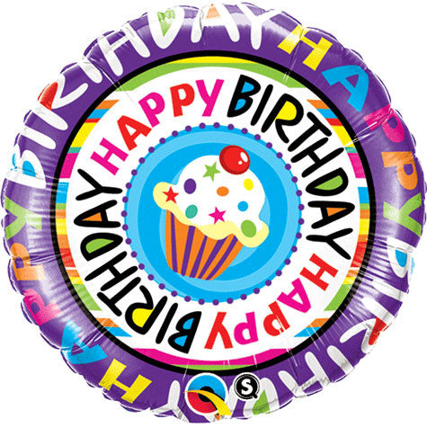 18" Birthday Repeat Cupcake