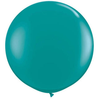 Qualatex 3' Jewel Teal Latex  Balloons (2ct)