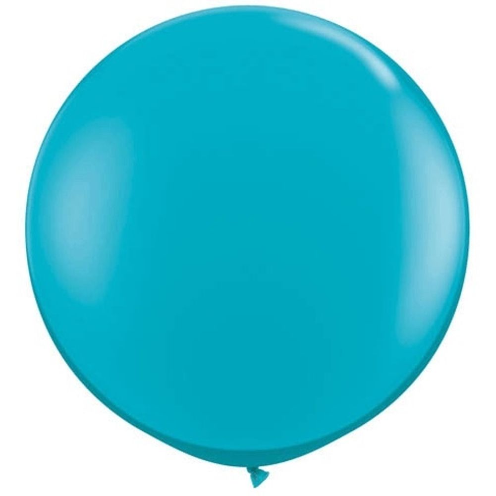 Qualatex 3' Tropical Teal Latex Balloons (2ct)