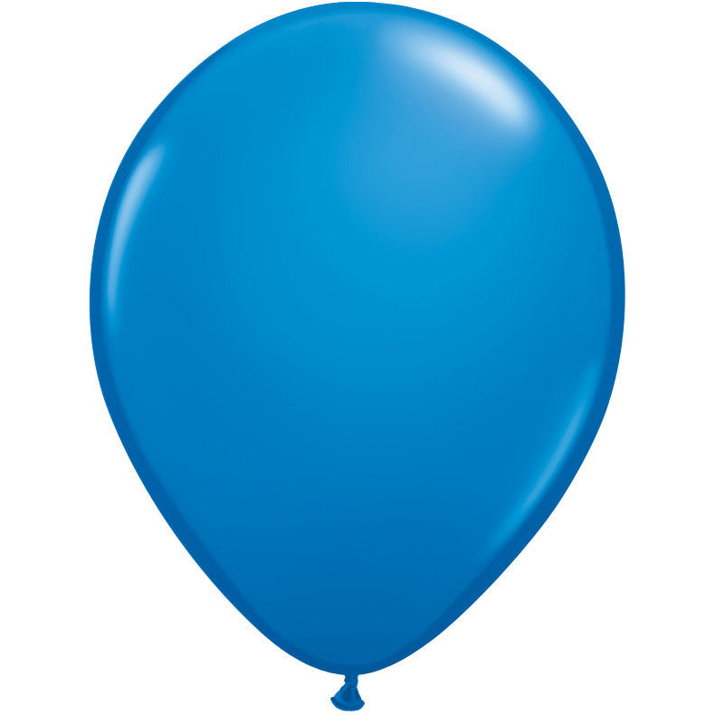 Qualatex 5" Dark Blue Latex Balloons (10ct)