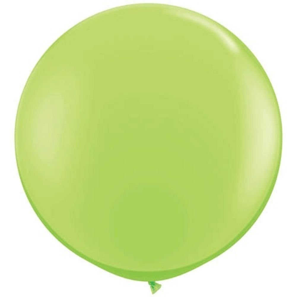 Qualatex 3' Lime Green Latex Balloons (2ct)