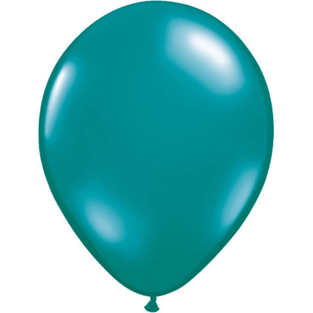 Qualatex 11" Teal Jewel Tone Latex Balloons (100ct)