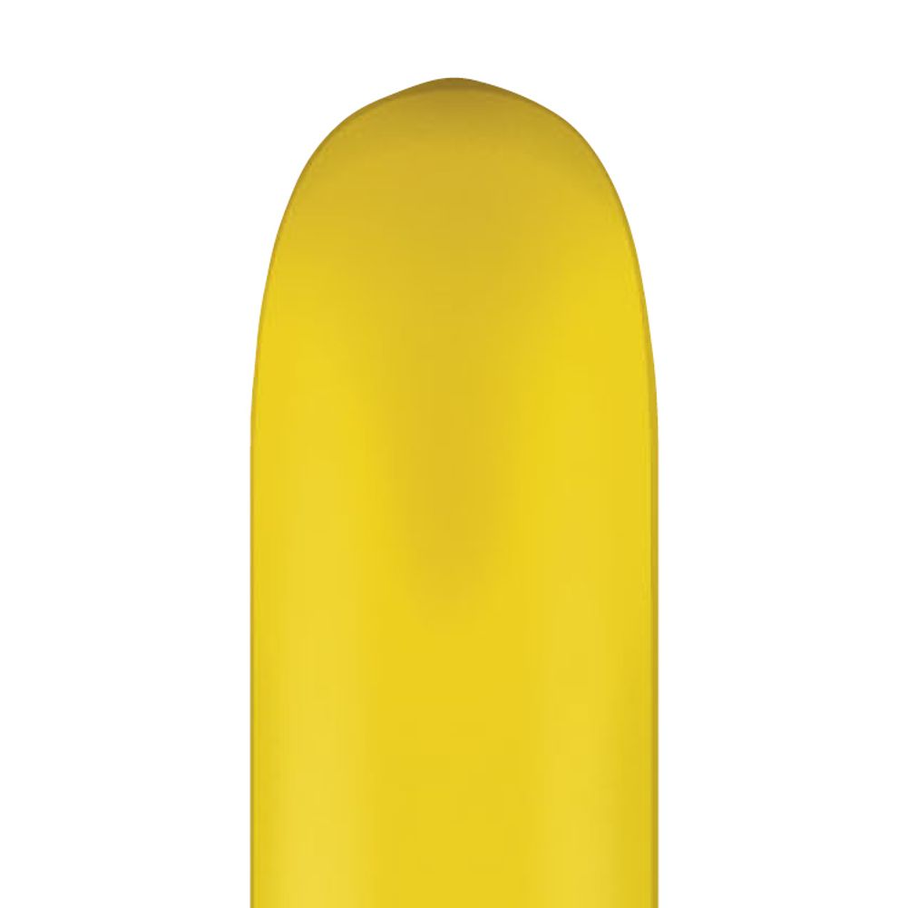 Qualatex 260Q Citrine Yellow Tying Balloons (100ct)