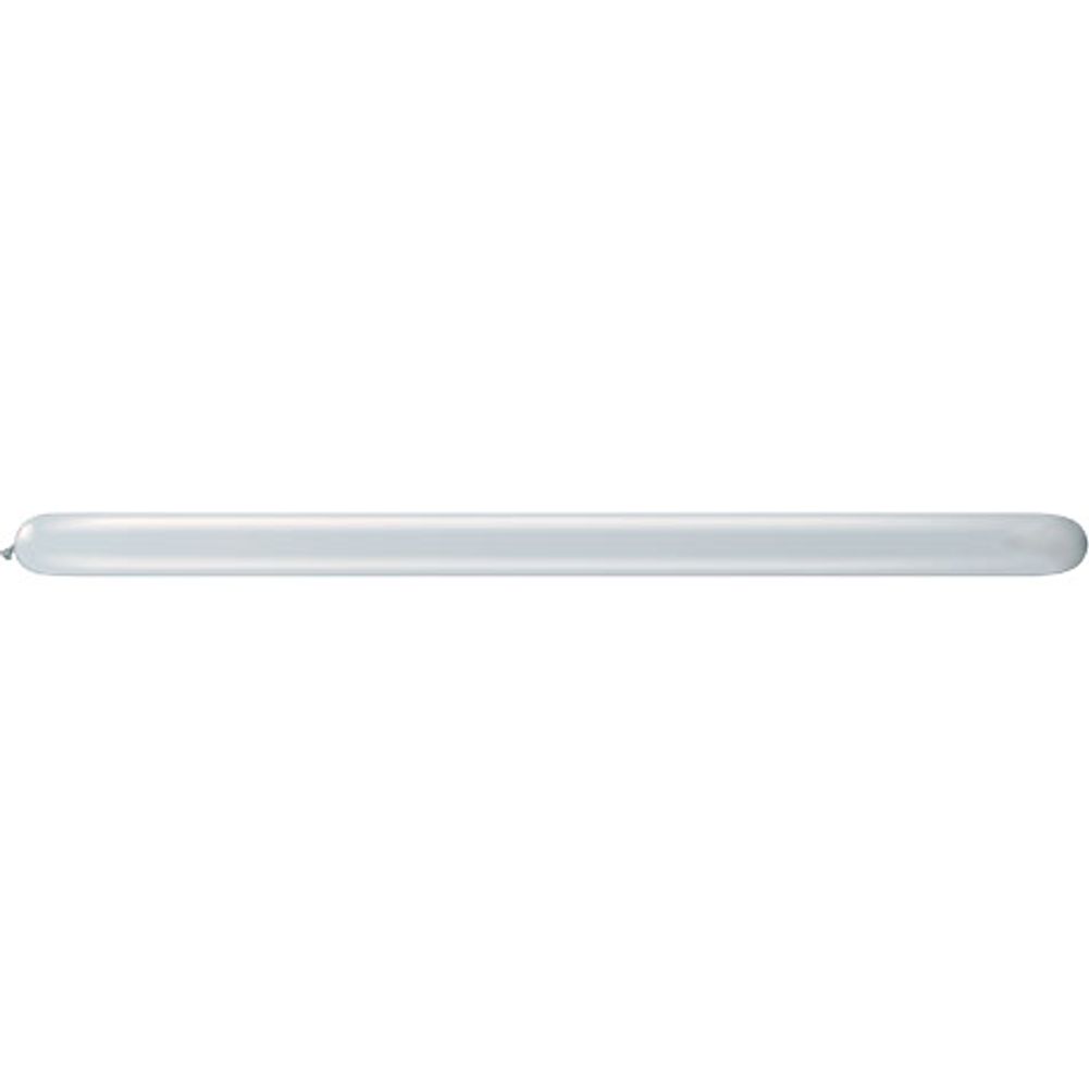 Qualatex 260Q Metallic Silver Tying Balloons (100ct)