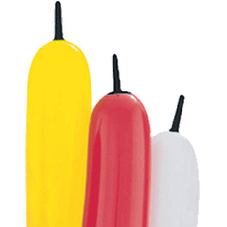 Qualatex 321Q Assorted Bee Body Tying Balloons (100ct)