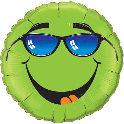 18" Keep Cool Smile Face